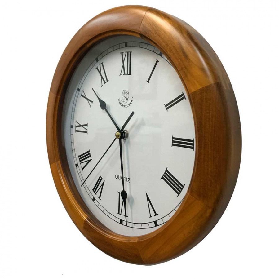 Деревянные настенные часы Woodpecker 7143W (05) (склад)