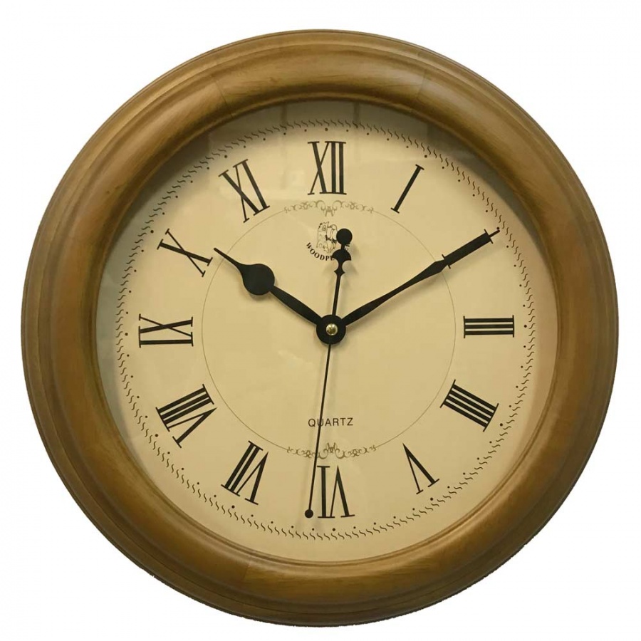 Деревянные настенные часы Woodpecker 8012 (06) (склад-2)