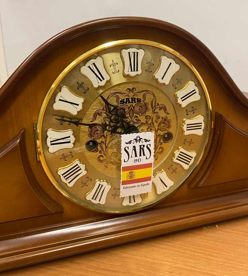 Настольные механические часы SARS 0093-340 Walnut