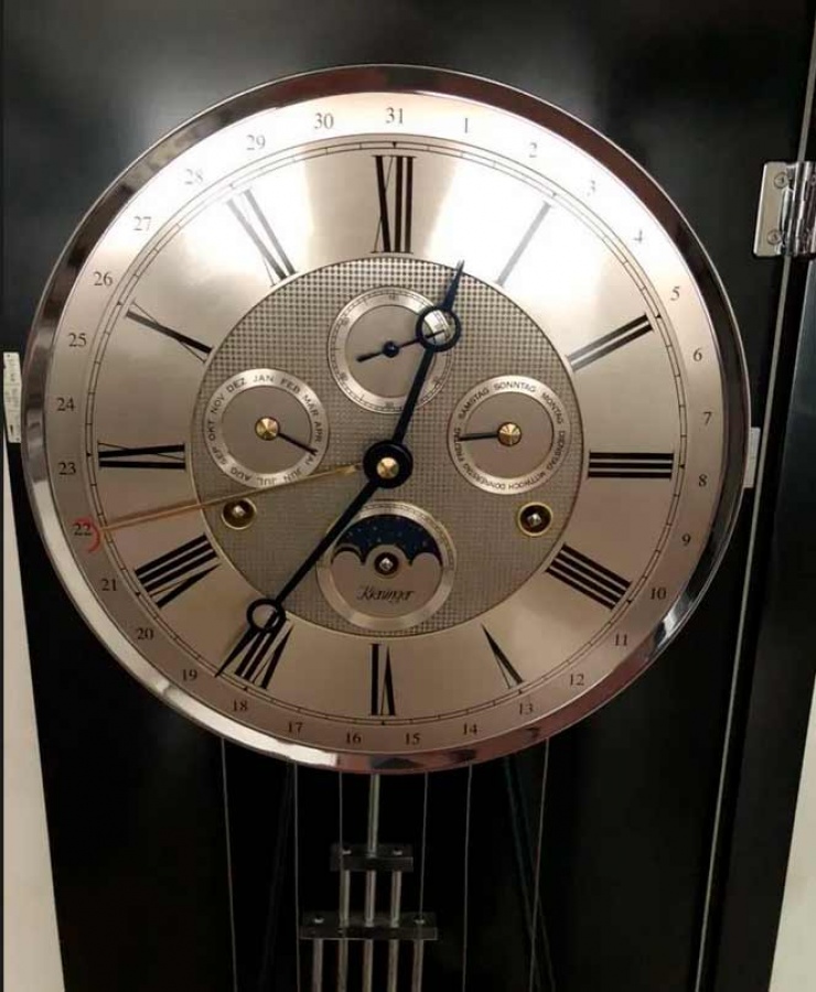 Напольные элитные механические часы Kieninger 0111-96-03 (Германия) 