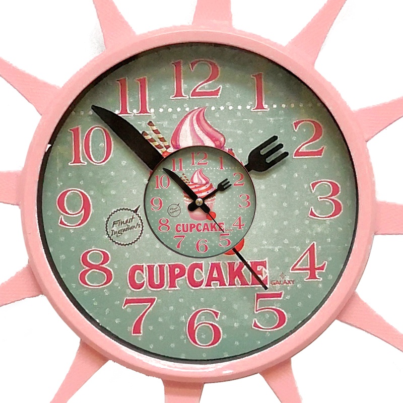 Настенные часы GALAXY 133-P-cupcake
