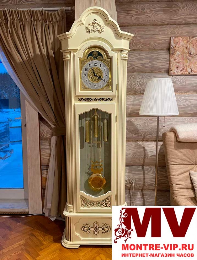 Напольные механические часы WorkTime 2012-IVМ-Ivory