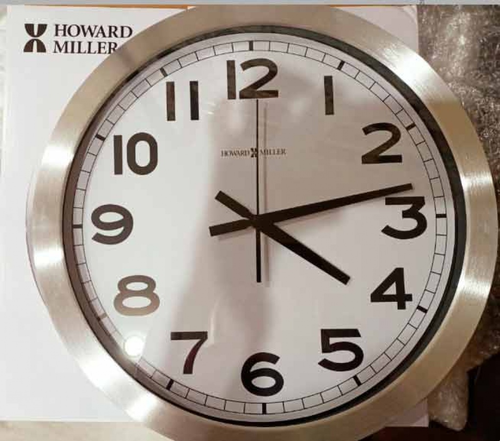 часы из металла Howard Miller 625-450
