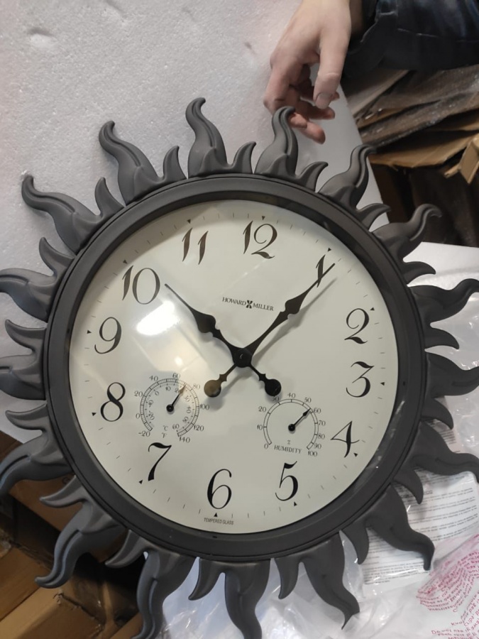 часы из металла Howard Miller 625-543