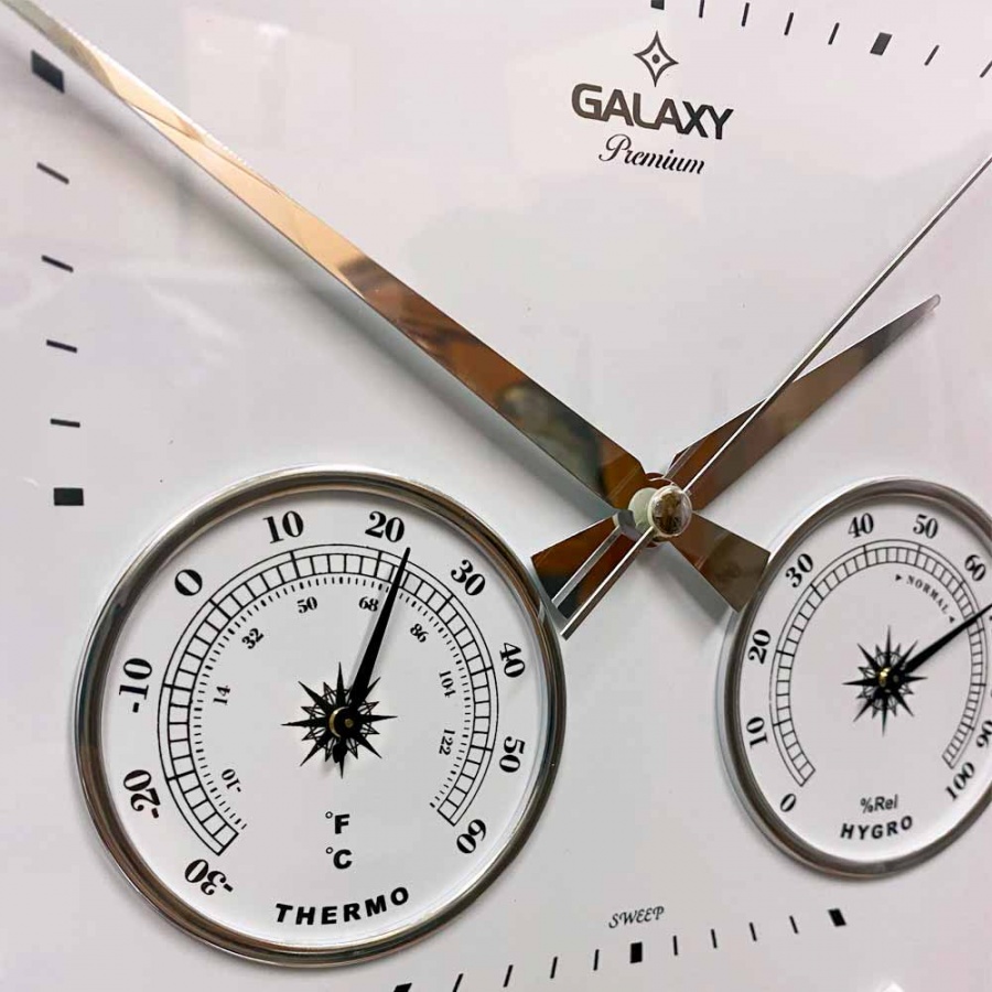 часы GALAXY 707-A с термометром и гигрометром
