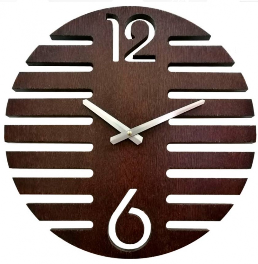Настенные часы Castita CL-40-5-Edge-Brown