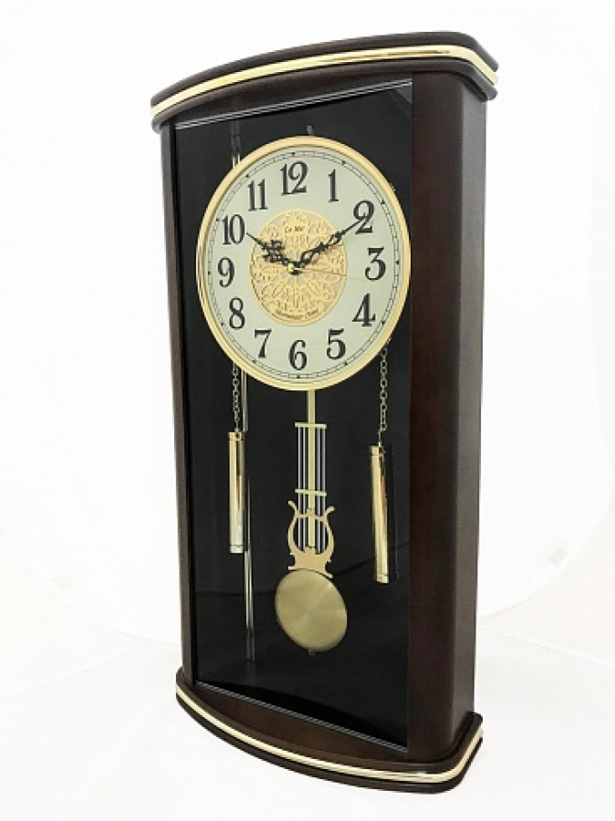  часы с  мелодиями и маятником La Mer GE-019