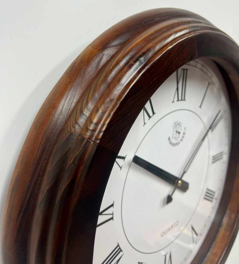 Деревянные настенные часы Woodpecker 9122 (07) 