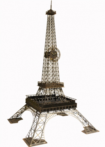 Напольные часы из металла Eiffel