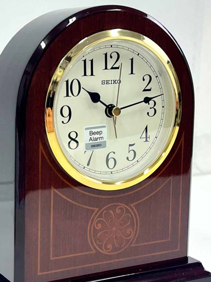 Настольные часы SEIKO QXE057BN с будильником