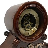Настольные каминные часы Woodpecker 3186 (07)