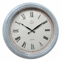 Деревянные настенные часы Woodpecker 7251 Silver