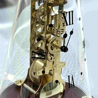Настольные механические часы с боем Hermle 0791-70-716 