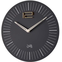 Настенные дизайнерские часы UTS С-40.36BL-15 , черные