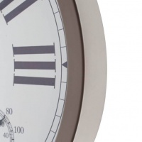 Настенные часы с термометром и гигрометром UTS С-61.09-15