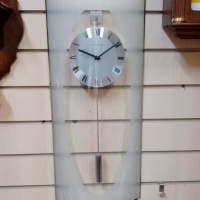Настенные часы Hermle 70773-002200 (Германия) из стекла