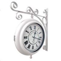 Настенные двусторонние часы GALAXY AYP-820-1 White