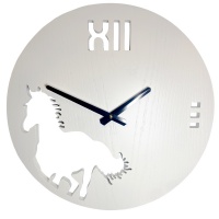 Настенные часы Castita CL-40-1,4-White-Horse (Белая лошадь)