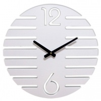 Настенные часы Castita CL-40-1,5-Edge-White