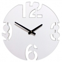 Настенные часы Castita CL-40-1,1-Numbers-White