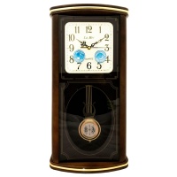 Настенные часы с  мелодиями и маятником La Mer GE-038
