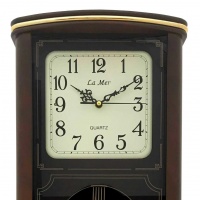 часы с  мелодиями и маятником La Mer GE-038