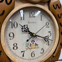 Настенные часы Kairos KA-035B в виде совы