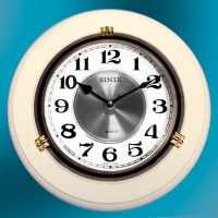 Часы настенные для дома и офиса Sinix 1018WA-White