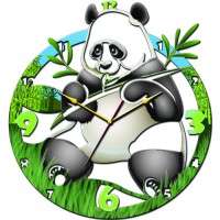 Часы настенные Tiarella "Панда"