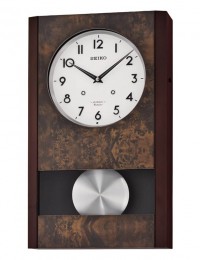 Настенные часы Seiko QXM359BM с маятником и музыкой