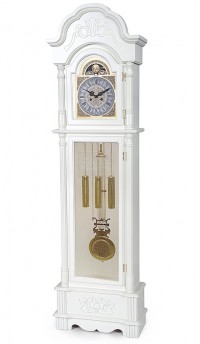 Механические напольные часы Columbus CL-9222 White/Gold