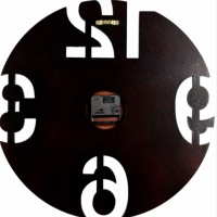 Настенные часы Castita CL-40-5-Numbers-Brown