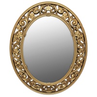 Настенное овальное зеркало GALAXY AYN-713-A