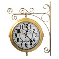 Настенные двусторонние часы GALAXY AYP-820-3 Gold